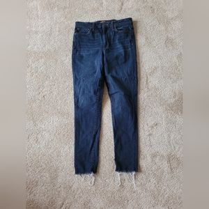 Joe's high rise skinny ankle jeans